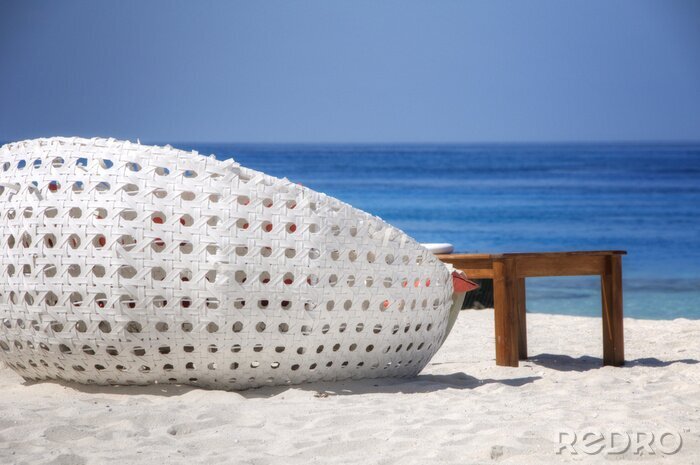 Papier peint  Plage et mer aux Maldives