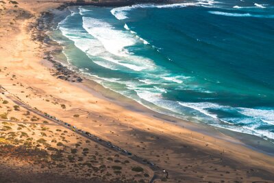 Plage sable et mer en Espagne