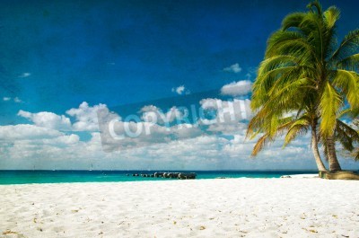 Papier peint  Plage sable tropicale