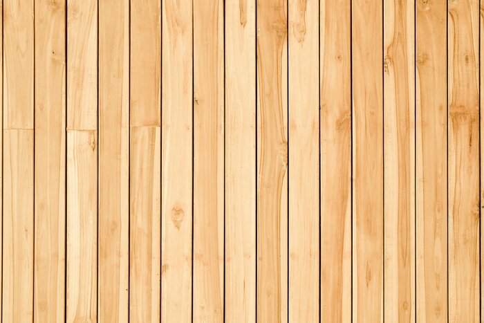 Papier peint  Planches en bois clair verticales