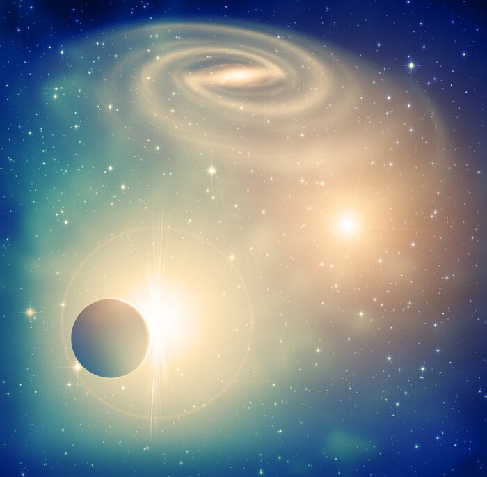 Papier peint  Planète et univers