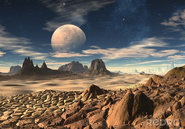 Papier peint  Planète fantastique