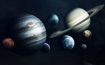 Planètes dans l'espace extra-atmosphérique