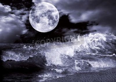 Papier peint  Pleine Lune