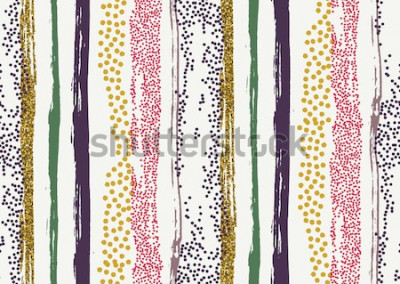 Papier peint  Points éclaboussées et lignes