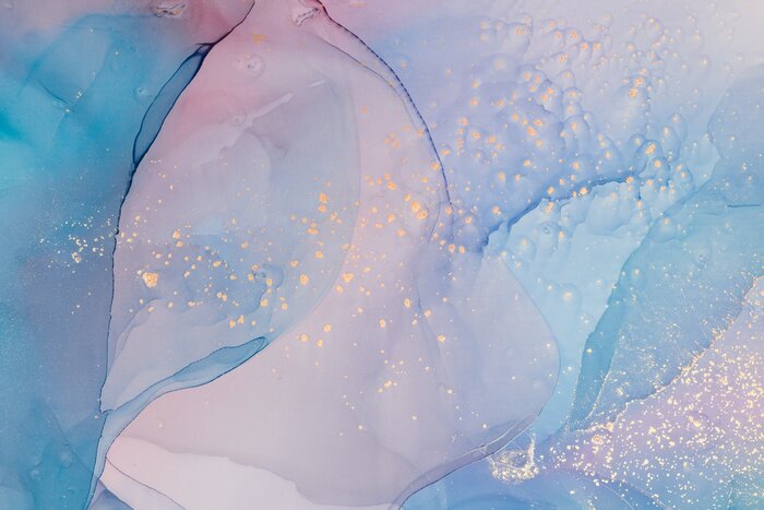 Papier peint  Pollen abstrait coloré