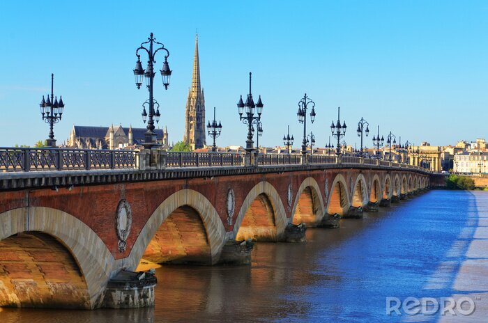 Papier peint  Pont à Bordeaux