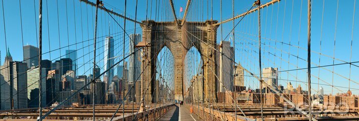 Papier peint  Pont de Manhattan