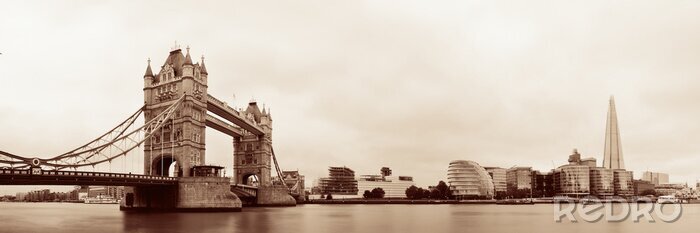 Papier peint  Pont londonien panorama