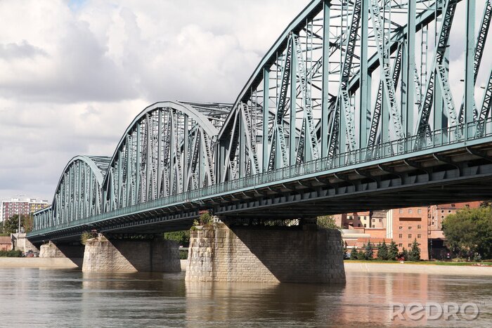 Papier peint  Pont polonais à Toruń
