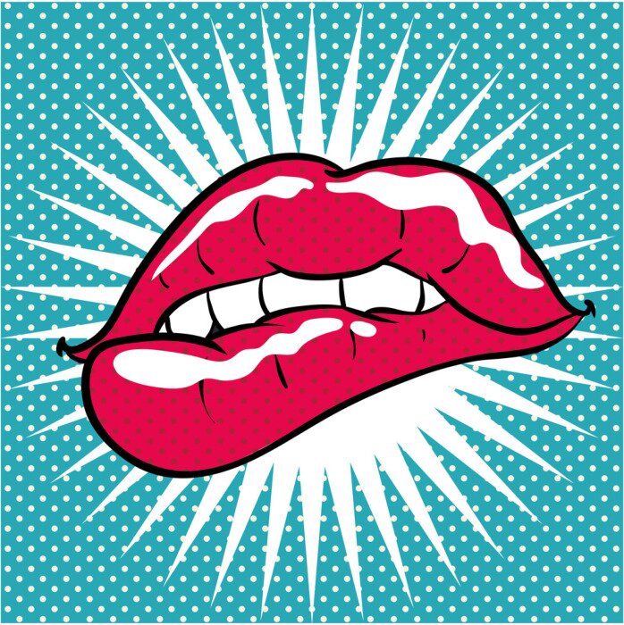 Papier peint  Pop art fond