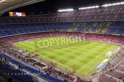 Papier peint  Préparations d'un match à Barcelone