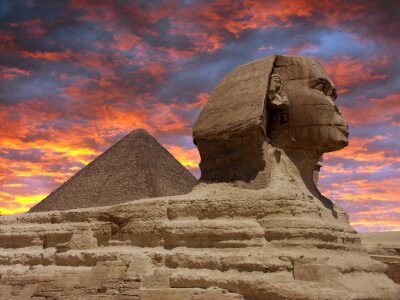 Pyramide et le Sphinx de Gizeh, Le Caire