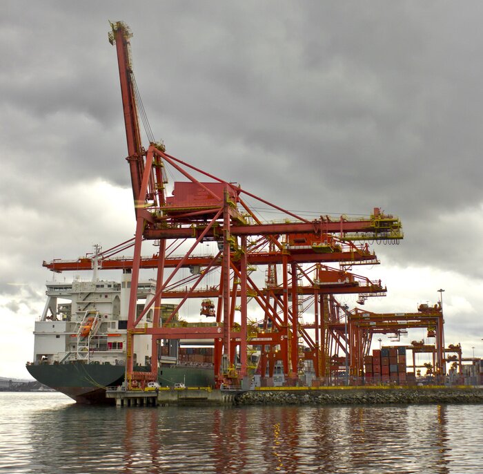 Papier peint  Quai de chargement