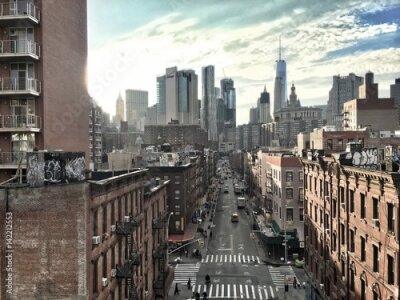 Papier peint  Quartier financier de New York