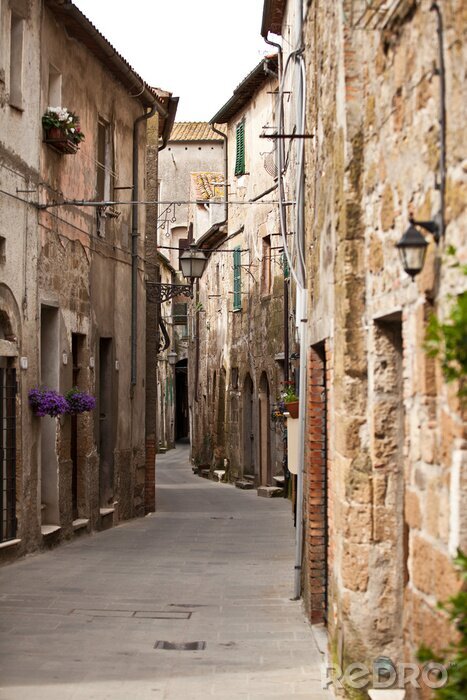 Papier peint  Quartier historique désert