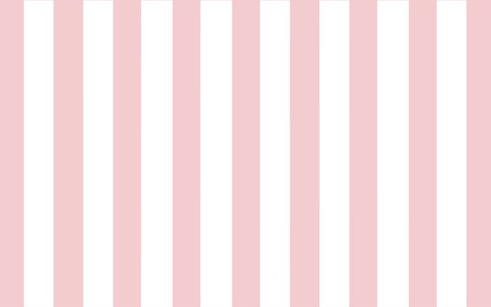 Papier peint  Rayures régulières blanches et roses