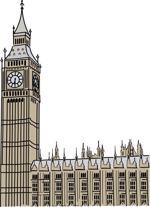 Papier peint  Représentation graphique de Big Ben