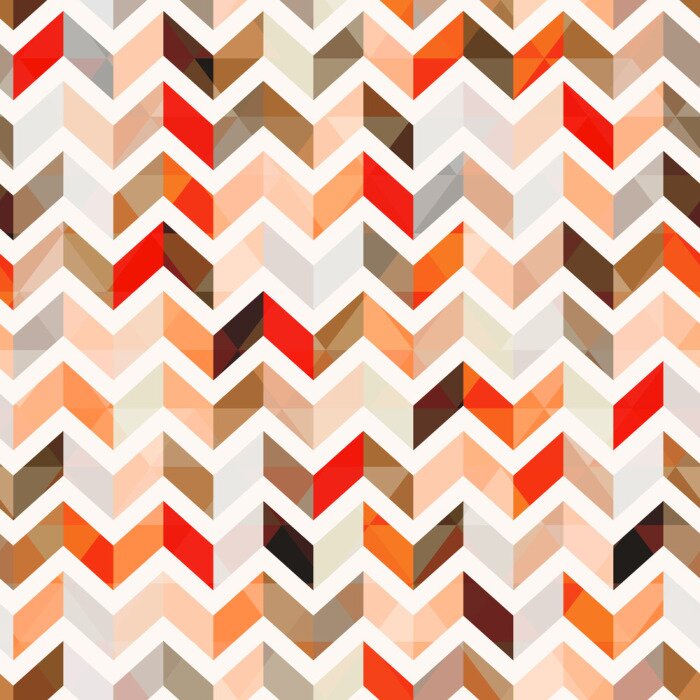 Papier peint  Rétro ondulé au mur