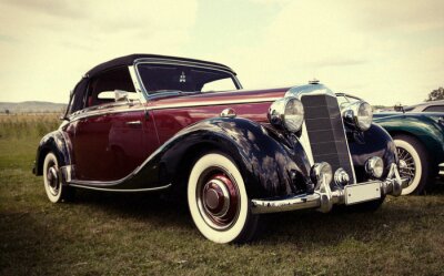 Papier peint  Rétro voiture