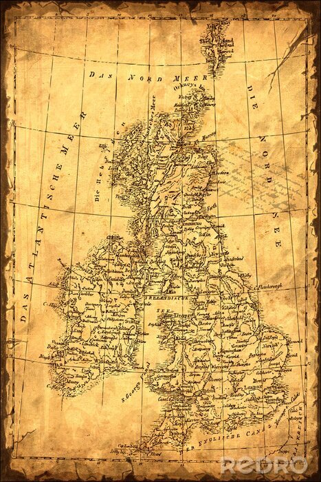 Papier peint  Retroplakat - Angleterre