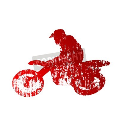 Papier peint  Rider Motocross