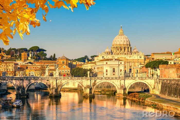 Papier peint  Rome Italie en automne