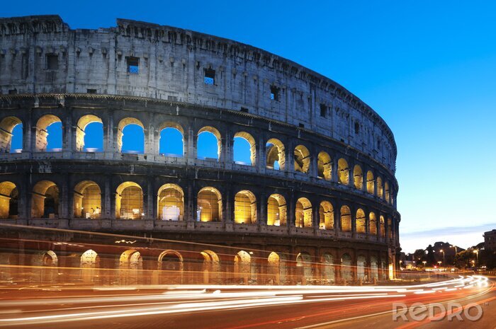 Papier peint  Rome Italie la nuit