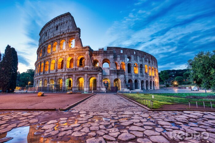 Papier peint  Rome le Colisée