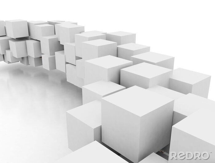 Papier peint  Route abstraite en 3D