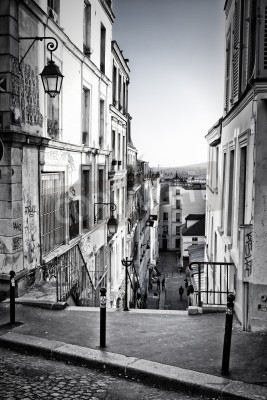 Papier peint  Ruelles de Paris
