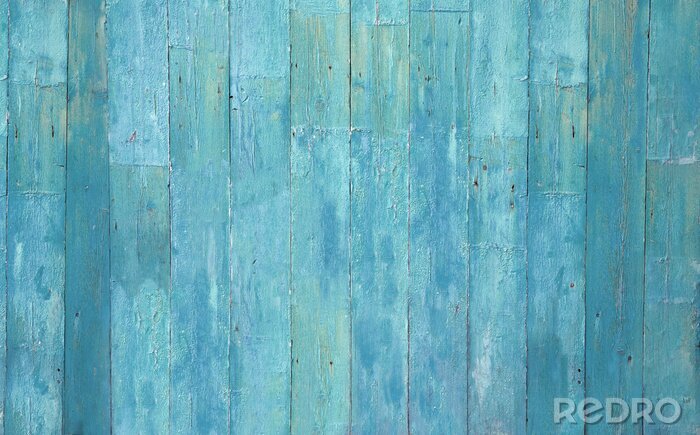 Papier peint  Rustique mur en bois bleu