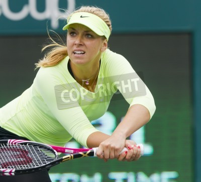 Papier peint  Sabine Lisicki joue une balle