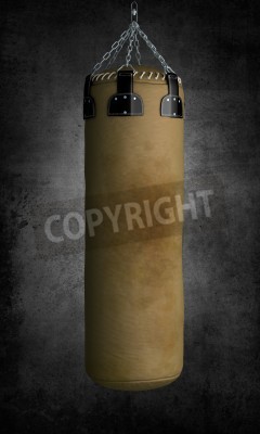 Papier peint  Sac de boxe