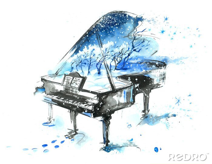 Papier peint  saisons de l'année