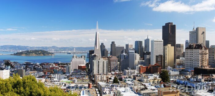 Papier peint  San Francisco panorama