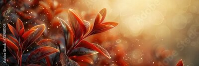 Papier peint  Selective Focus Strelitzia Flowers Decorat, Banner Image For Website, Background, Desktop Wallpaper