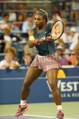 Papier peint  Serena Williams en plein match