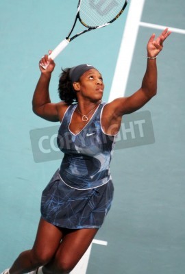 Papier peint  Serena Williams service