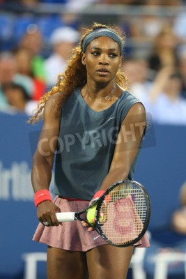 Papier peint  Serena Williams sur le court