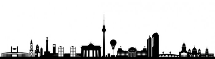 Papier peint  skyline Berlin