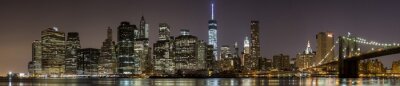 Papier peint  Skyline New York de nuit