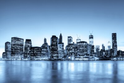 Skyline New York monochrome
