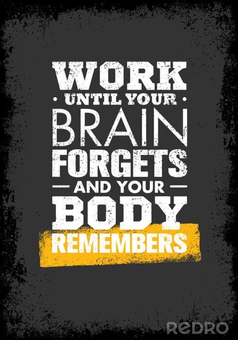 Papier peint  Slogan typographique pour pratiquer