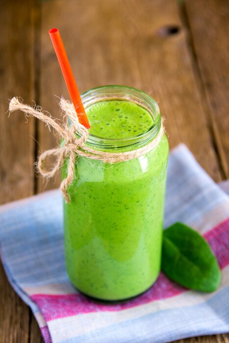 Papier peint  Smoothie vert