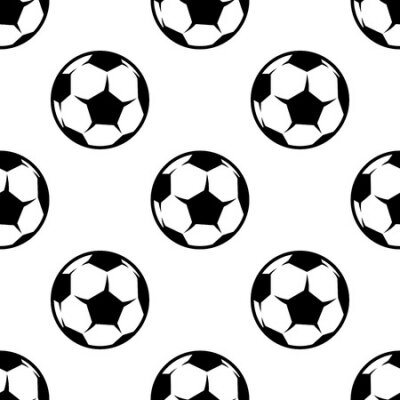 Papier peint  Soccer ou le football seamless ballons de sport pour le fond, papier peint ou le design textile