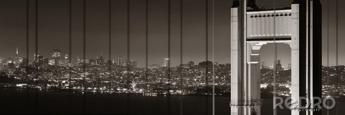 Papier peint  Sommet du Golden Gate Bridge