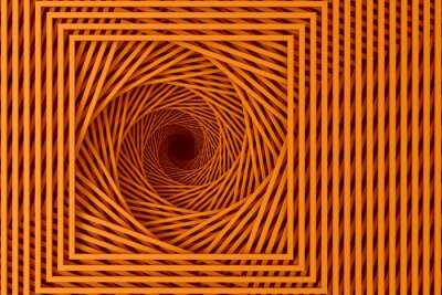 Papier peint  Spirale 3D abstraite