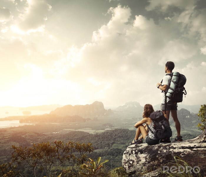 Papier peint  Sport touristique dans les tropiques