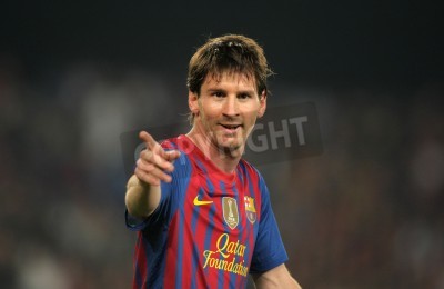 Papier peint  Sportif pointant le doigt